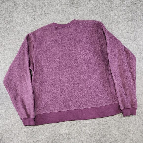 VTG Y2K Disney Store Eeyore Womens L Large Winnie The Pooh Fleece Sweatshirt - Picture 11 of 12